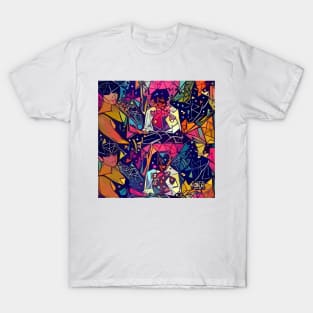 Abstract Playboi Carti T-Shirt